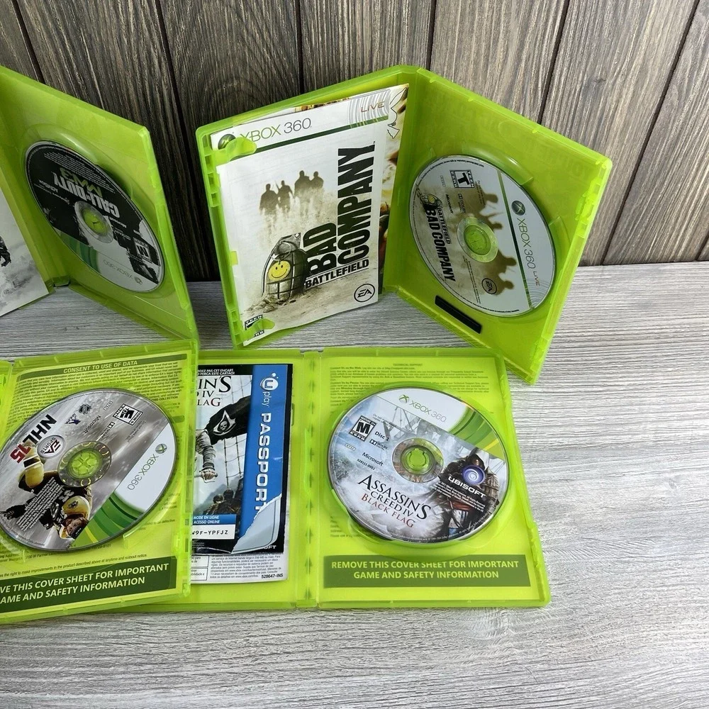 XBOX 360 Games Lot of 7  Action & Sports TESTED & WORKS